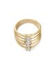 Bloomingdale's Fine Collection Bloomingdale's Fine Collection Luxe Collection Certified Lab Grown Diamond Mixed Cut Column Ring in 14K Yellow Gold, 1.0 tcw - 3