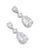 Bloomingdale's Fine Collection Bloomingdale's Fine Collection Luxe Collection Certified Lab Grown Diamond Mixed Cut Drop Earrings in 14K White Gold, 5.0 tcw - 3