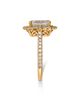 Bloomingdale's Fine Collection Bloomingdale's Fine Collection Luxe Collection Certified Lab Grown Diamond Mixed Cut Engagement Ring in 18K Yellow Gold, 2.65 tcw - 4