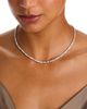 Bloomingdale's Fine Collection Bloomingdale's Fine Collection Luxe Collection Certified Lab Grown Diamond Mixed Cut Tennis Necklace in 14K White Gold, 12.0 tcw - 2