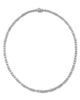 Bloomingdale's Fine Collection Bloomingdale's Fine Collection Luxe Collection Certified Lab Grown Diamond Mixed Cut Tennis Necklace in 14K White Gold, 12.0 tcw - 3