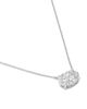 Bloomingdale's Fine Collection Bloomingdale's Fine Collection Luxe Collection Certified Lab Grown Diamond Oval Solitaire Pendant Necklace in 18K White Gold, 3.0 tcw - 3