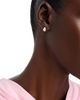 Bloomingdale's Fine Collection Bloomingdale's Fine Collection Luxe Collection Certified Lab Grown Diamond Pear Shaped Half Halo Stud Earrings in 14K White Gold, 1.50 tcw - 2