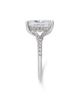 Bloomingdale's Fine Collection Bloomingdale's Fine Collection Luxe Collection Certified Lab Grown Diamond Radiant Cut Engagement Ring in 18K White Gold, 5.5 tcw - 4