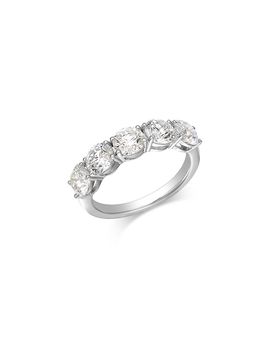 Bloomingdale's Fine Collection Bloomingdale's Fine Collection Luxe Collection Certified Lab Grown Diamond Ring in 14K White Gold, 2.5 tcw