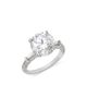 Bloomingdale's Fine Collection Bloomingdale's Fine Collection Luxe Collection Certified Lab Grown Diamond Round Cut Engagement Ring in 18K White Gold, 4.6 tcw - 1