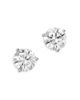 Bloomingdale's Fine Collection Bloomingdale's Fine Collection Luxe Collection Certified Lab Grown Diamond Three Prong Martini Set Stud Earrings in 18K White Gold, 10.0 tcw - 1