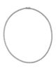 Bloomingdale's Fine Collection Bloomingdale's Fine Collection Luxe Collection Diamond Four Prong Tennis Necklace in 14K White Gold, 12.0 tcw - 3