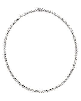 Bloomingdale's Fine Collection Bloomingdale's Fine Collection Luxe Collection Diamond Tennis Necklace in 14K Gold, 12.0 tcw