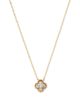 Bloomingdale's Fine Collection Bloomingdale's Fine Collection Luxe Collection Lab Grown Diamond Clover Pendant Necklace in 10K Yellow Gold, 0.25 tcw - 3
