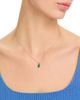 Bloomingdale's Fine Collection Bloomingdale's Fine Collection Malachite & Diamond Hamsa Hand & Bezel Diamond Charm Pendant Necklace in 14K Yellow Gold, 16 - 2