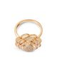 Bloomingdale's Fine Collection Bloomingdale's Fine Collection Mother of Pearl & Diamond Flower Ring in 14K Yellow Gold - 3