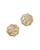 Bloomingdale's Fine Collection Bloomingdale's Fine Collection Mother of Pearl & Diamond Flower Stud Earrings in 14K Yellow Gold - 1