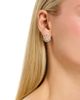 Bloomingdale's Fine Collection Bloomingdale's Fine Collection Mother of Pearl & Diamond Flower Stud Earrings in 14K Yellow Gold - 2