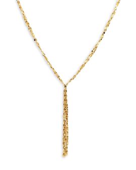 Bloomingdale's Fine Collection Bloomingdale's Fine Collection Own 14K Yellow Gold Grande Tassel Necklace