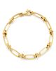 Bloomingdale's Fine Collection Bloomingdale's Fine Collection Paperclip Link Chain Bracelet in 14K Yellow Gold - 1