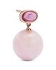 Bloomingdale's Fine Collection Bloomingdale's Fine Collection Pink Opal & Rhodolite Bead Drop Earrings in 14K Rose Gold - 3