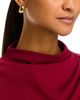 Bloomingdale's Fine Collection Bloomingdale's Fine Collection Polished Graduated Polished Chunky Hoop Earrings - 2