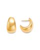 Bloomingdale's Fine Collection Bloomingdale's Fine Collection Polished Graduated Polished Chunky Hoop Earrings - 3
