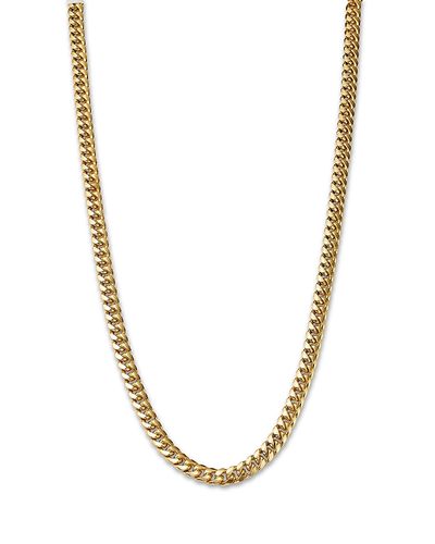 Bloomingdale's Fine Collection Bloomingdale's Fine Collection Polished Miami Cuban Link Chain Necklace in 14K Yellow Gold, 20