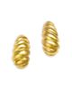Bloomingdale's Fine Collection Bloomingdale's Fine Collection Polished Twisted Crescent Earrings in 14K Yellow Gold - 1