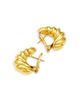 Bloomingdale's Fine Collection Bloomingdale's Fine Collection Polished Twisted Crescent Earrings in 14K Yellow Gold - 4