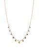Bloomingdale's Fine Collection Bloomingdale's Fine Collection Rainbow Sapphire Bezel Drop Station Necklace in 14K Yellow Gold, 18 - 1