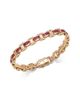 Bloomingdale's Fine Collection Bloomingdale's Fine Collection Ruby & Diamond Chain Link Bracelet in 14K Yellow Gold - 1