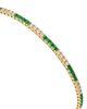 Bloomingdale's Fine Collection Bloomingdale's Fine Collection Sapphire & Diamond Bangle Bracelet in 14K Yellow Gold - 3