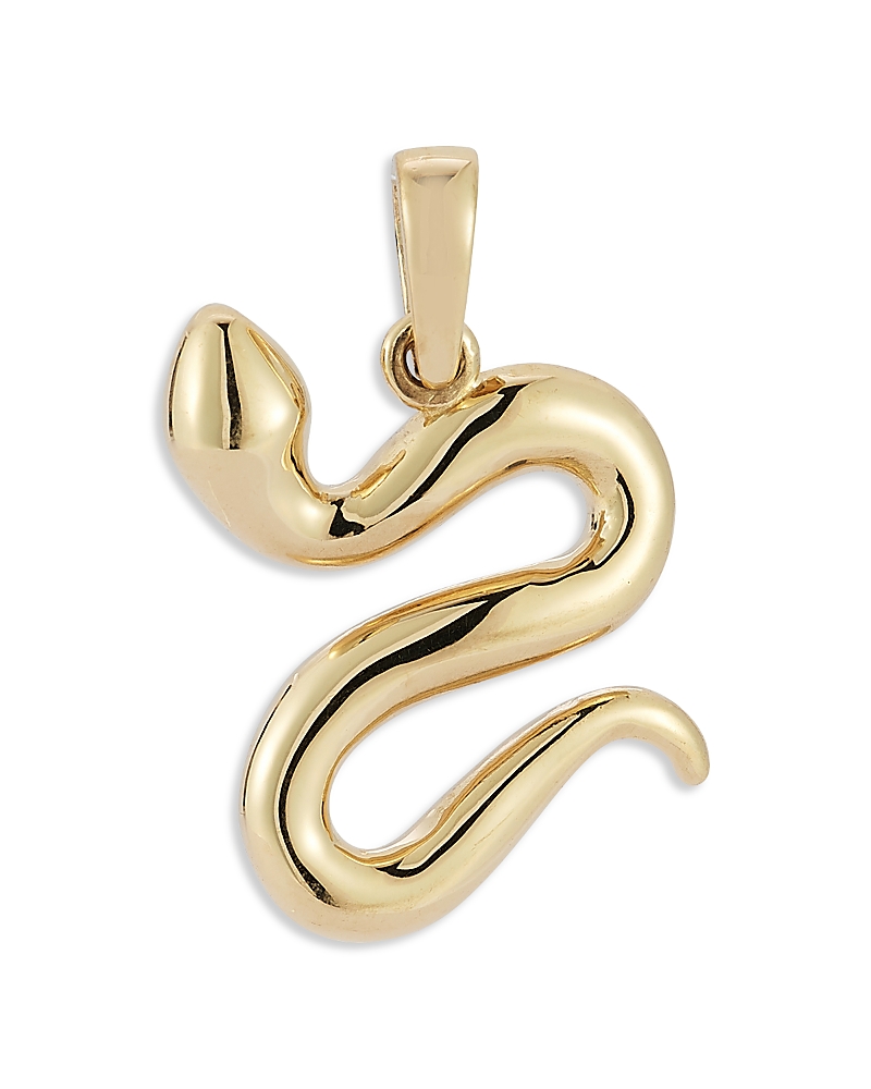 Bloomingdale's Fine Collection Bloomingdale's Fine Collection Snake Pendant in 14K Yellow Gold