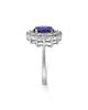 Bloomingdale's Fine Collection Bloomingdale's Fine Collection Tanzanite & Diamond Ring in 14K White Gold - 4