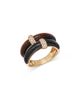 Bloomingdale's Fine Collection Bloomingdale's Fine Collection Tiger Eye, Onyx & Diamond Faux Stack Ring in 14K Yellow Gold - 1