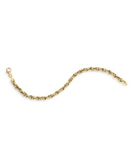 Bloomingdale's Fine Collection Bloomingdale's Fine Collection Torchon Rope Link Chain Bracelet in 14K Yellow Gold