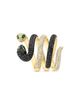 Bloomingdale's Fine Collection Bloomingdale's Fine Collection Tsavorite, Black & White Diamond Snake Ring in 14K Yellow Gold - 2