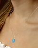 Bloomingdale's Fine Collection Bloomingdale's Fine Collection Turquoise Rope & Paperclip Necklace in 14K Yellow Gold, 16 - 2