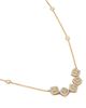 Bloomingdale's Fine Collection Bloomingdale's Fine Collection White & Yellow Diamond Halo Collar Necklace in 18K White & Yellow Gold, 1.0 tcw - 3