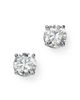 Bloomingdale's Fine Collection Certified Diamond Round Stud Earrings in 14K White Gold, 2.0 tcw - 6