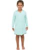 BloqUV BloqUV Kid's Long Sleeve Sun and UV Protection Hoodie Dress - 1