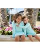 BloqUV BloqUV Kid's Long Sleeve Sun and UV Protection Hoodie Dress - 3