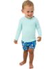 BloqUV BloqUV Toddler's Long Sleeve Crew Neck Top for Sun and UV Protection - 1