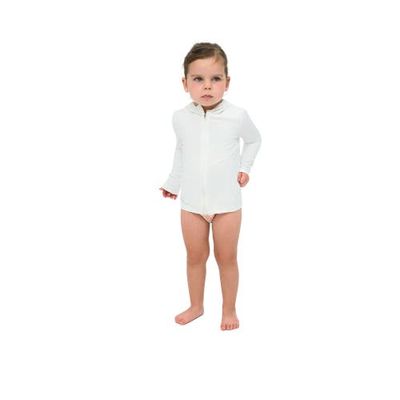 BloqUV BloqUV Toddler's Long Sleeve Full Zip Hoodie Top with Sun and UV Protection