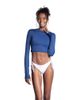 BloqUV BloqUV Women's Long Sleeve Crop Top for Everyday Sun and UV Protection - 1