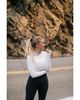 BloqUV BloqUV Women's Long Sleeve Full Zip Crop Top Sun Shirt for UV Protection - 3
