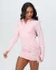 BloqUV BloqUV Women's Long Sleeve Sun and UV Protection Drawstring Coverup Dress - 2