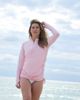 BloqUV BloqUV Women's Long Sleeve Sun and UV Protection Drawstring Coverup Dress - 3