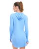 BloqUV BloqUV Women's Long Sleeve Sun and UV Protection Hoodie Dress Relaxed - 2