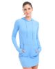 BloqUV BloqUV Women's Long Sleeve Sun and UV Protection Hoodie Dress Relaxed - 4