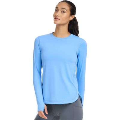BloqUV BloqUV Women's Long Sleeve Sun and UV Protection Relaxed Scallop Top