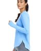 BloqUV BloqUV Women's Long Sleeve Sun and UV Protection Relaxed Scallop Top - 3