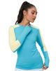 BloqUV BloqUV Women's Performance Quarter Zip Long Sleeve Crew Shirt for Sun and UV Protection - 1